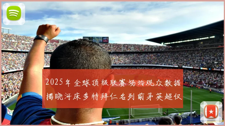 2025年全球顶级联赛场均观众数据揭晓河床多特拜仁名列前茅英超仅排第20位